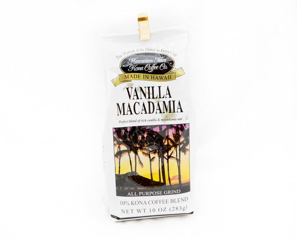 Hawaiian Isles Kona Vanilla Macadamia Nut Coffee - Dude From Hawaii